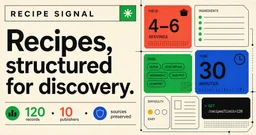 Recipe Signal