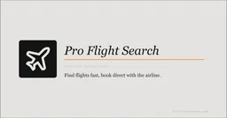 Pro Flight Search Airport Delays